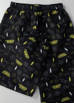 Conjunto Infantil Menino Corta Vento com Capuz Hey Dude Preto - loja online