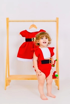 Romper + Laço mamãe Noel natal - loja online