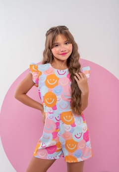 Macacão infantil juvenil menina - comprar online