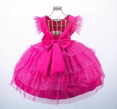 Vestido festa Barbie luxo - comprar online