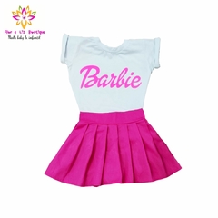 Conjunto Barbie colegial na internet