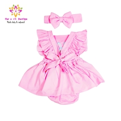 Romper + Laço Metoo Doll Rosa - loja online