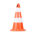 Cone preto/laranja 50CM - SAFETY na internet
