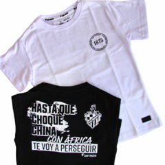 REMERA ALGODON CLUB - HASTA QUE CHOQUE CHINA CON AFRICA - comprar online