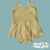 Body Saia Alcinha | Amarelo - comprar online