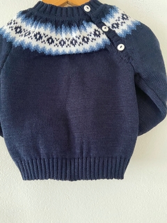 Sweater azul marino en internet