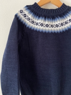 Sweater azul marino en internet