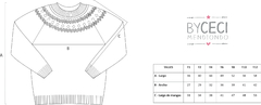 Sweater celeste clarito - comprar online