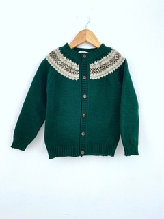 Cardigan verde