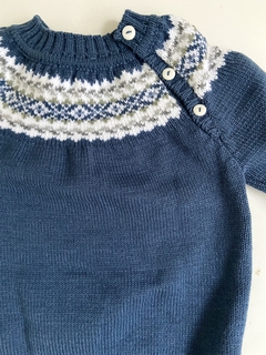 Sweater azul jean en internet