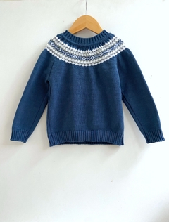 Sweater Guarda azul jean