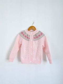 Cardigan Rosa