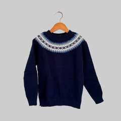 Sweater azul marino - comprar online