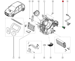 ventilador interno 12v renault logan sandero duster - SOARES E