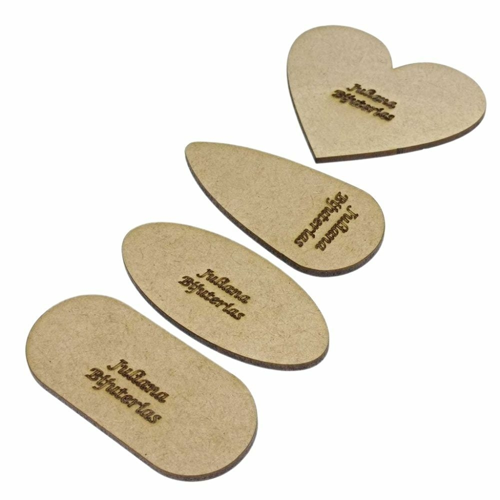 KIT MOLDE MDF (LAÇO FOFINHO) - 9 PEÇAS