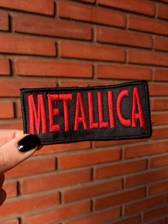 PARCHE - METALLICA - RECTANGULAR