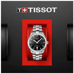 Tissot pr 100 powermatic 80 blue sale