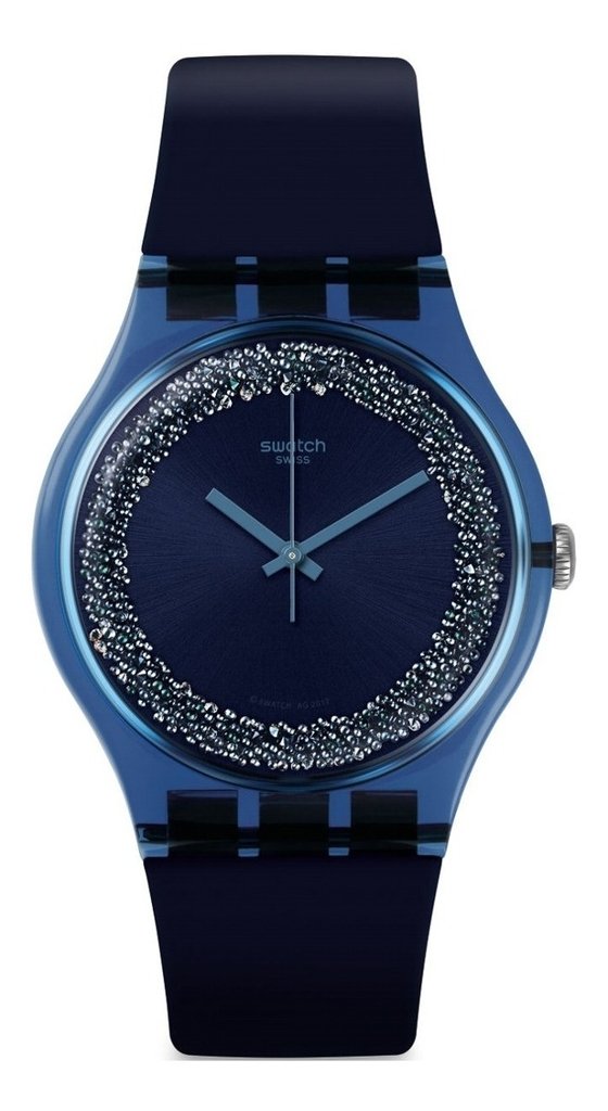 Reloj swatch azul mujer hotsell
