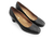 Imagen de Zapatos OLIVIA, forrados en Cuero y Plantilla Anatómica de latex de cuero. Color Negro. Linea 24hs. Comodidad. (316)