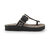 Sandalias Roma Color Negro - Plantilla Super Cómoda forrada en cuero Linea 24hs.(743) - Scarpanno Zapatos