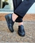 Zapatillas CELINE de Cuero y Lycra c/Plantilla Anatómica de LATEX . Color Negro Linea 24hs. de Comodidad.(038) en internet