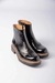 Botas ANGIE c/Plantilla Anatómica de latex forrada en cuero. Color Negro Charol Linea 24hs. Plus Comodidad.(419) - Scarpanno Zapatos