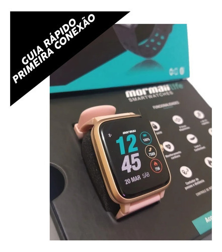 Relógio Smartwatch Mormaii Life Digital Masculino Feminino