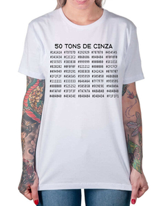 Camiseta 50 Tons de Cinza na internet