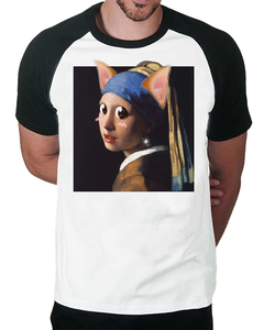 Camiseta Raglan Waifu de Pérola na internet