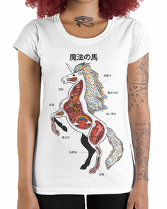 Camiseta Feminina Anatomia do Unicórnio