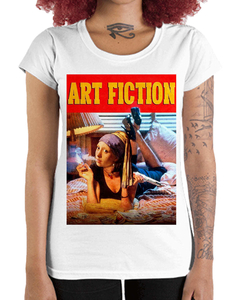 Camiseta Feminina Art Fiction