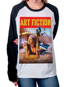 Raglan Manga Longa Art Fiction na internet