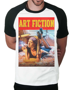Camiseta Raglan Art Fiction - comprar online