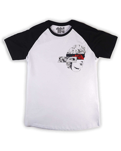 Camiseta Raglan Arte Minimalista