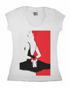 Camiseta Feminina Bailarina Mortal na internet
