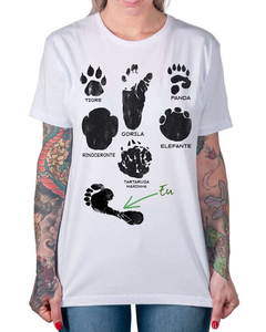 Camiseta Pegada Animal na internet