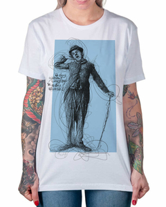 Camiseta Chaplin Azul - Camisetas N1VEL