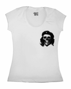 Camiseta Feminina Che Caveira de Bolso na internet