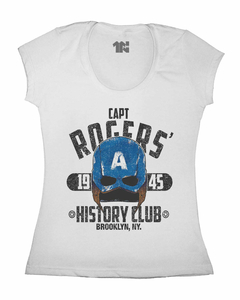Camiseta Feminina Clube de História da Guerra na internet