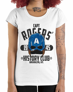 Camiseta Feminina Clube de História da Guerra