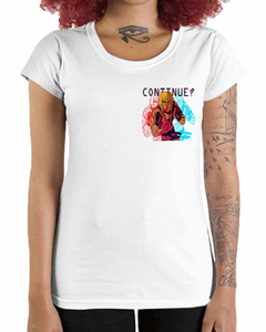 Camiseta Feminina Continue de Bolso