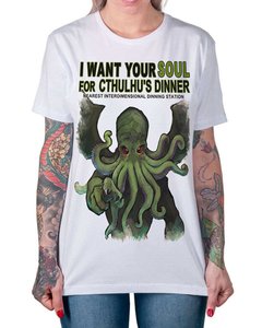 Camiseta I Want Your Soul na internet