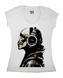 Camiseta Feminina Death Music na internet