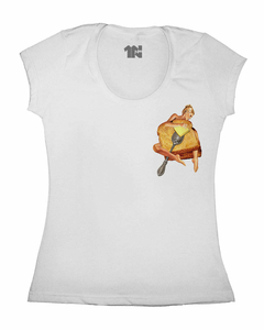 Camiseta Feminina Derrete Manteiga de Bolso na internet