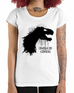 Camiseta Feminina Dinossauros