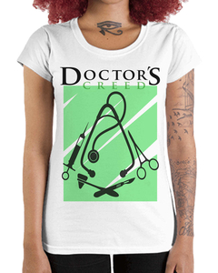 Camiseta Feminina Doctors Creed - comprar online