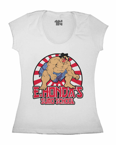 Camiseta Feminina Escola de Sumô Honda na internet