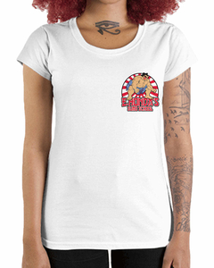 Camiseta Feminina Escola de Sumô Honda de Bolso