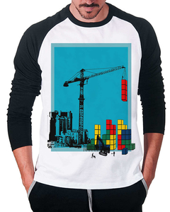 Camiseta Raglan Manga Longa Engenharia Tétrica - comprar online