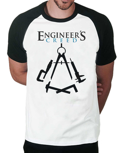 Camiseta Raglan Engineers Creed na internet